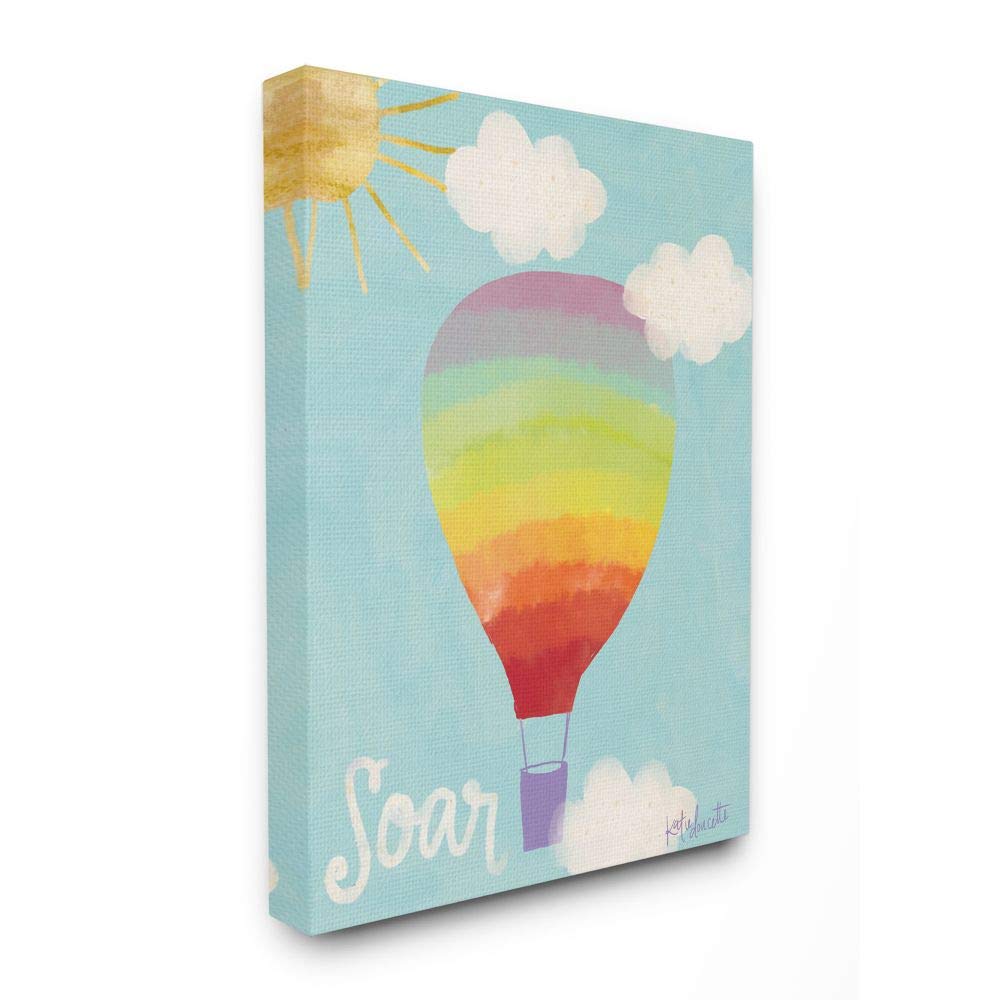 Stupell Industries Soar – Lienzo decorativo para pared, 16 x 1.5 x 20 pulgadas, fabricado con orgullo en Estados Unidos