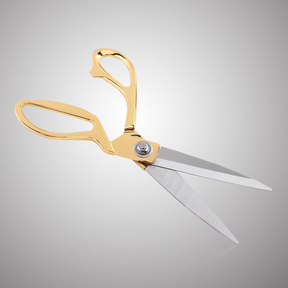 Tijeras de corte de costura, tijeras multiusos, tijeras de tela, tijeras de coser estilo vintage, tijeras de tejer con mango cómodo para coser