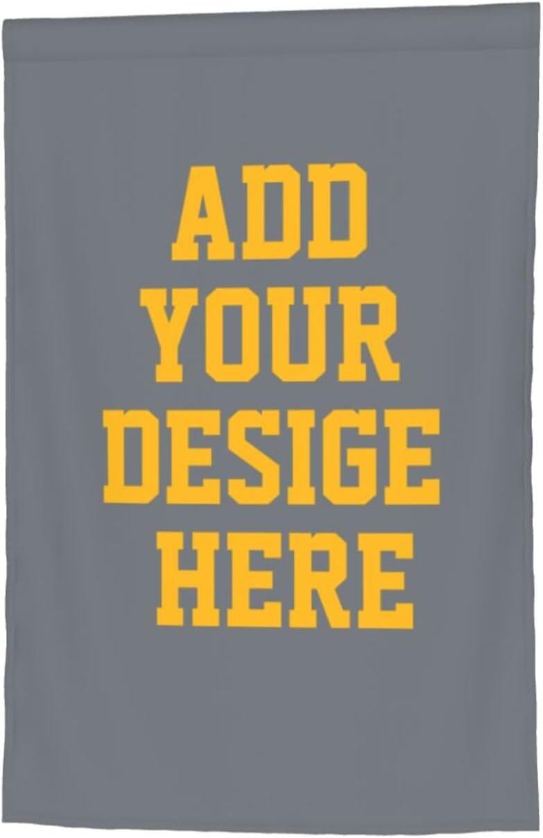 Bandera de jardín personalizada para exteriores de 12 x 18 pulgadas, bandera personalizada para bricolaje, tu propio logotipo, diseñopalabras,