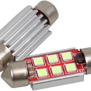 1797 Bombilla LED de 1.417 in C5W 6411 6418 DE3425, luz de cúpula azul hielo 8000K 3030 SMD para coches, mapa, matrícula, cajuela, luces interiores, 1797 Bombilla LED de 1.417 in C5W 6411 6418 DE3425, luz de cúpula azul hielo 8000K 3030 SMD para coches, mapa, matrícula, cajuela, luces interiores,