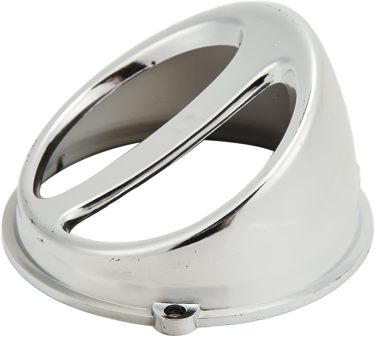 Qiilu Tapa de ventilador, tapa de pala de aire, cromada, cubierta de ventilador de refrigeración, tapa de pala de aire QY20211061, repuesto para GY6
