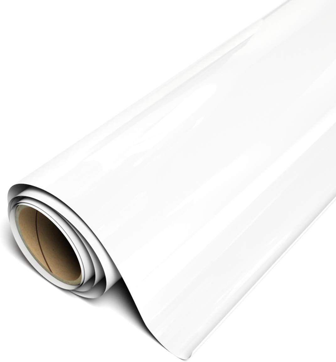 Siser EasyWeed Rollo de vinilo de transferencia de calor de 11.8 pulgadas x 75 pies (blanco) compatible con Siser RomeoJuliet y otros cortadores