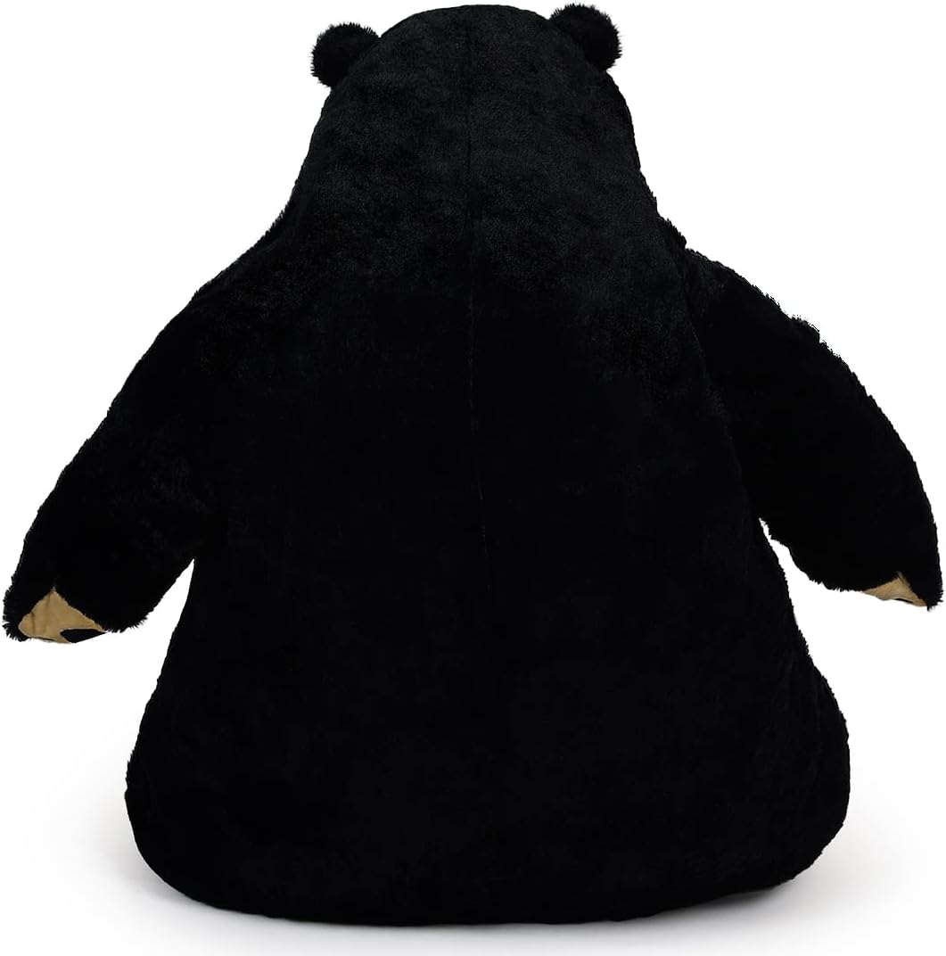 FAVOSTA Djungelskog – Oso de peluche gigante de peluche de simulación, enorme oso de peluche marrón, decoración del hogar, regalos para niños,