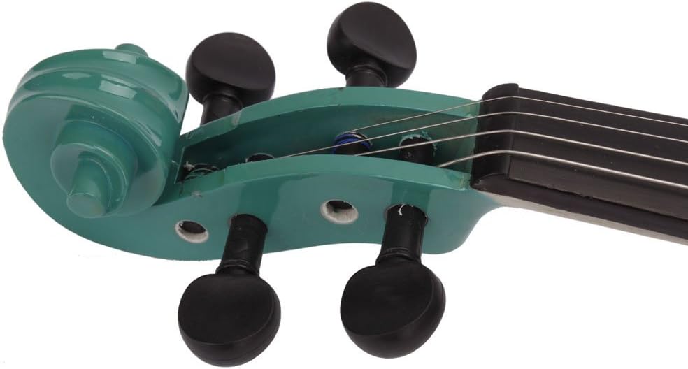 Juego de violín acústico 44, hecho a mano, violín acústico para estudiantes, paquete para principiantes, estuche de transporte, arco y colofonia