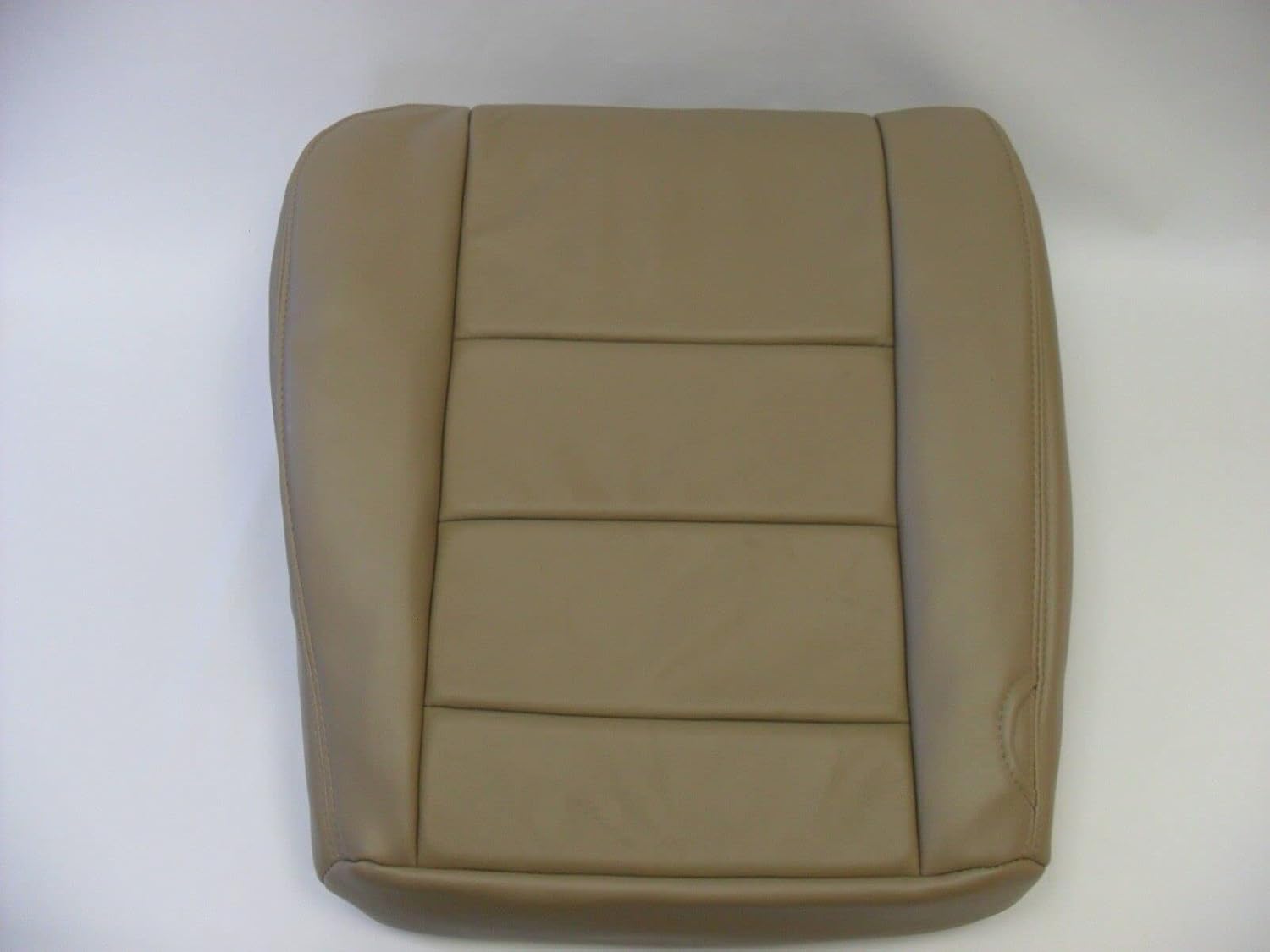 2002 a 07 para Ford F-250 Lariat Driver & Passenger Bottom Fundas de asiento de cuero TAN
