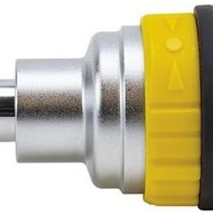 Klein Tool 32593 Desarmador corto de trinquete 6 en 1 Klein Tool 32593 Desarmador corto de trinquete 6 en 1