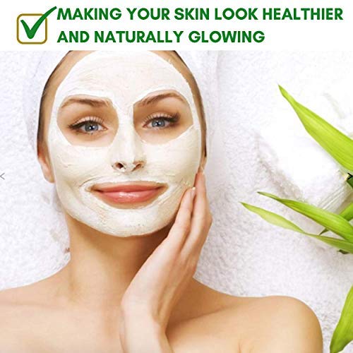 Mascarilla de cáñamo durante la noche con aceite de semilla de cáñamo orgánico puro  Paquete de 6