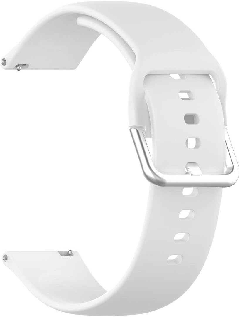 ECSEM – Correa de reloj inteligente compatible con Popglory P22, correa de repuesto ajustable de silicona transpirable, correa deportiva para