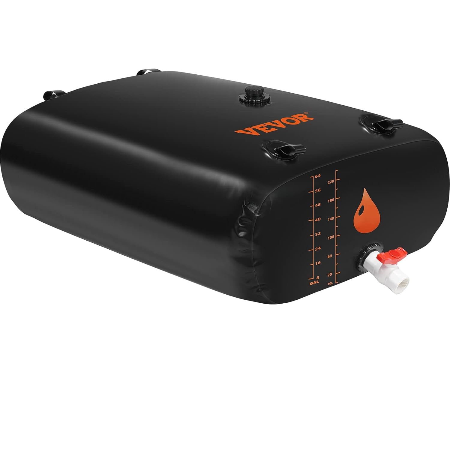 VEVOR Bomba de transferencia de agua de 115 V, bomba de utilidad, flujo más grande de 360 GPH, alta elevación de 46 pies, 110 HP y vejiga de