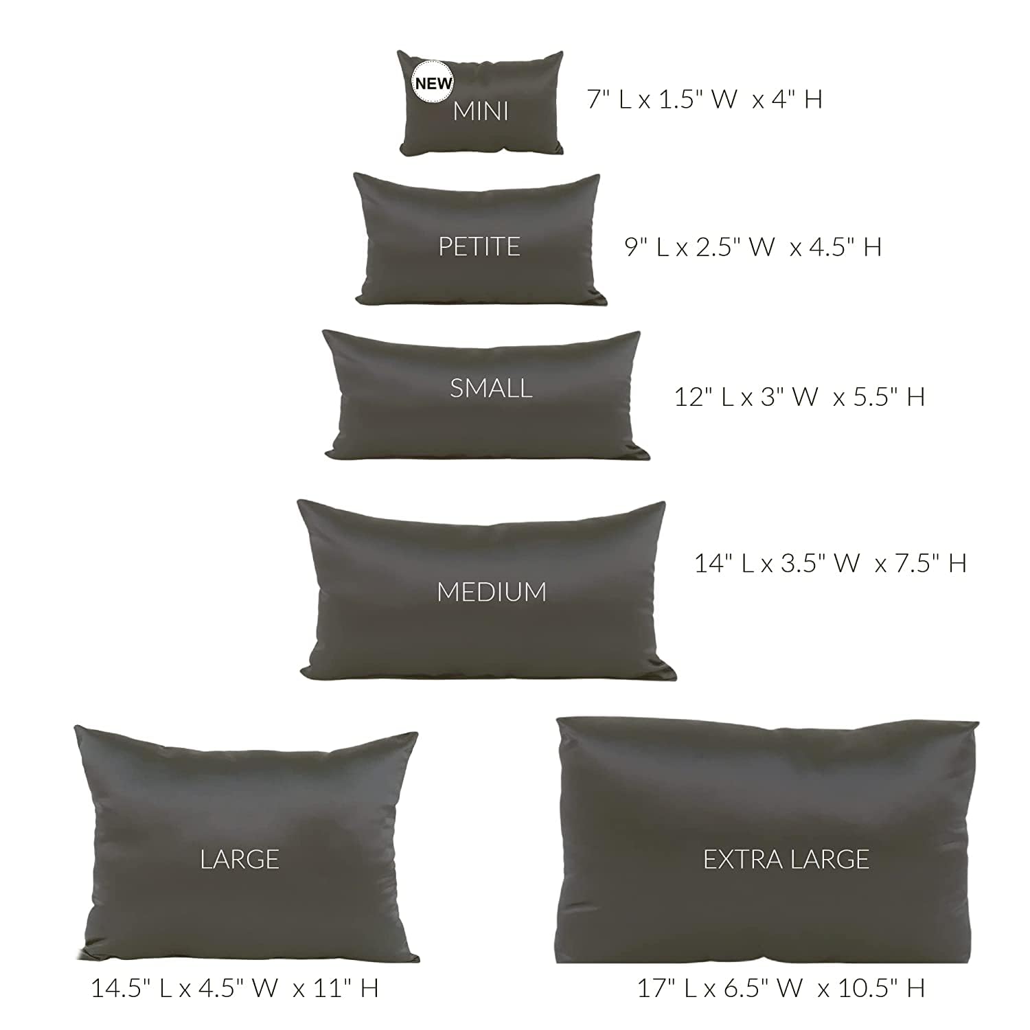 Purse Insert Pillows – Custom Cushioned Handbag Fillers by Fabrinique – Shaper Inserts to Maintain Small to Large Purses – Insert Stuffers Prevent