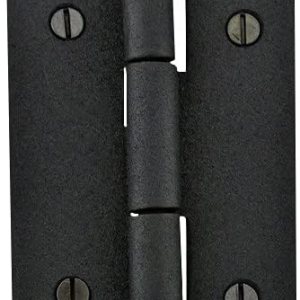 Renovators Supply Manufacturing H – Bisagras de gabinete de cocina de hierro forjado negro de 7 pulgadas con tornillos Renovators Supply Manufacturing H – Bisagras de gabinete de cocina de hierro forjado negro de 7 pulgadas con tornillos