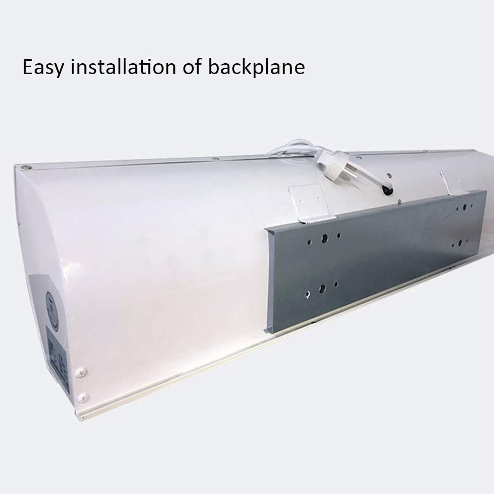 Air Curtain Gran volumen de aire y bajo ruido en entradas y salidas comerciales Máquina ajustable de dos velocidades Control remoto Dirección del