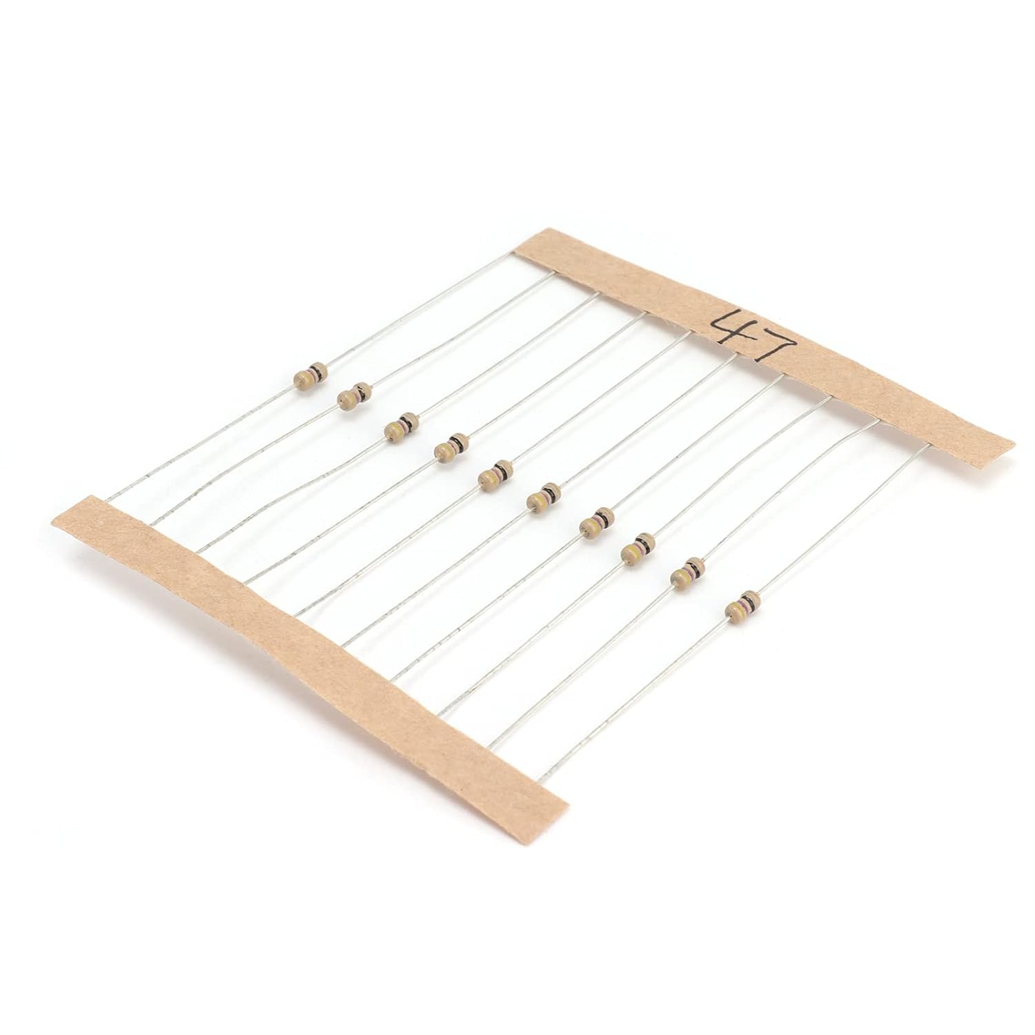 Resistencia surtida, estabilidad práctica de grafito de 10 1 M, kit de resistencias duradero para experimentos para proyectos de bricolaje