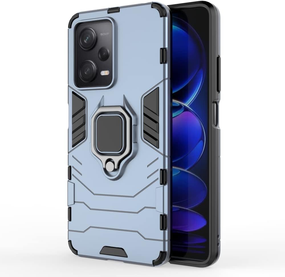 Funda para Xiaomi Redmi Note 12 Pro 5G Caso,Funda de soporte para Xiaomi Redmi Note 12 Pro 5G Case Azul