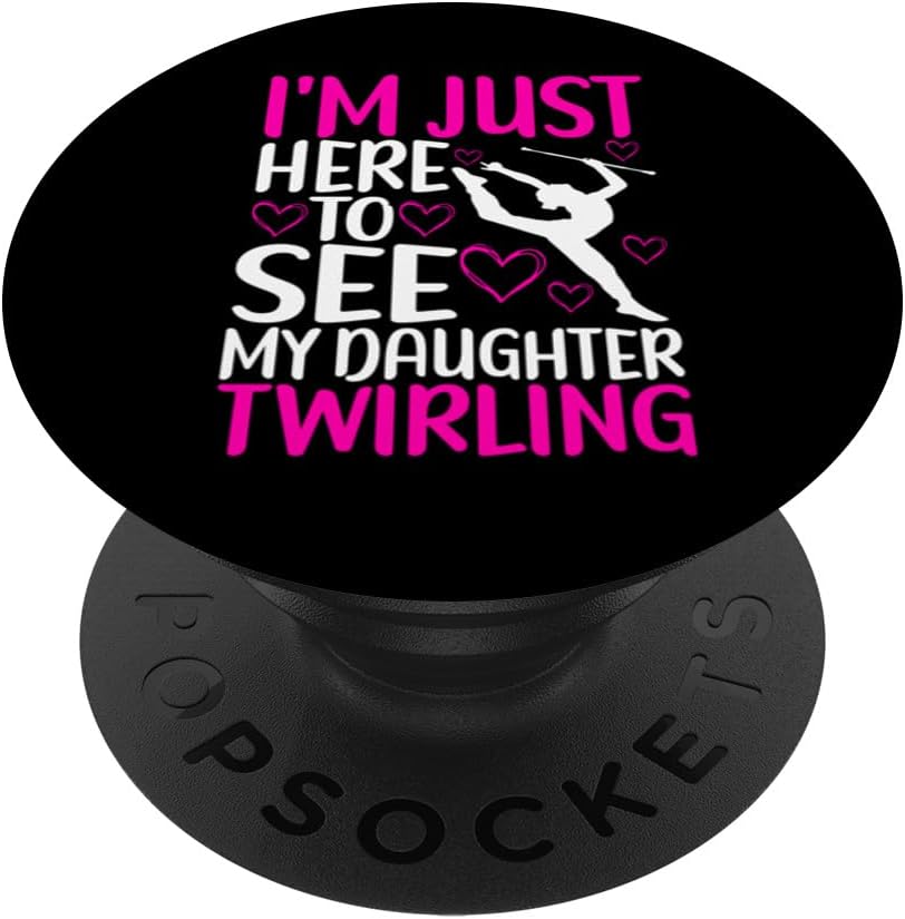 Baton Twirling Outfit Majorette Baton Twirler PopSockets Standard PopGrip