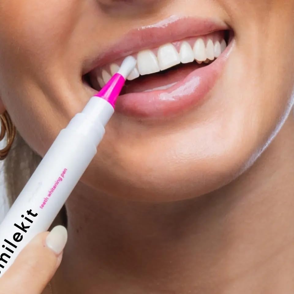 Pap+ – Bolígrafo de blanqueamiento de dientes, bolígrafo de retoque para blanquear los dientes, bolígrafo de retoque sobre la marcha, bolígrafo de