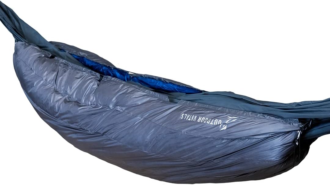 Outdoor Vitals Down UnderQuilt para mochilero ultraligero