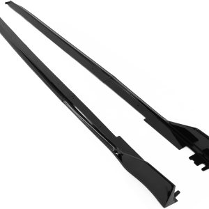IKON MOTORSPRTS – Faldas laterales compatibles con Honda Civic Sedán de 4 puertas 2022-2024, polipropileno PP negro brillante tipo R, labio divisor IKON MOTORSPRTS – Faldas laterales compatibles con Honda Civic Sedán de 4 puertas 2022-2024, polipropileno PP negro brillante tipo R, labio divisor