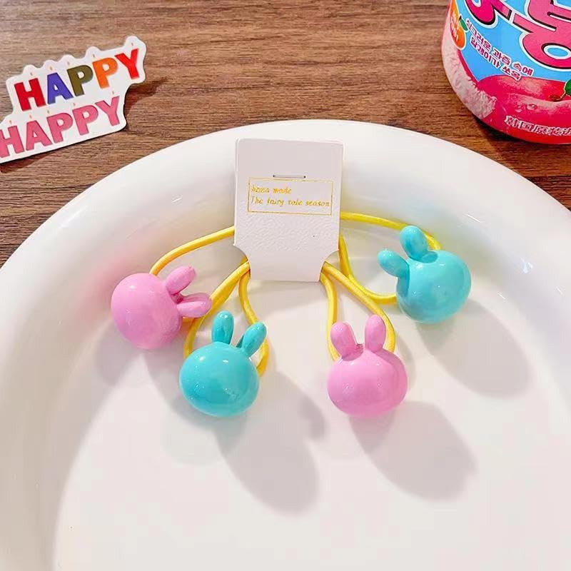 Bolas de burbujas para el cabello para niños, bandas elásticas para el cabello con cuentas, soportes para cola de caballo, bolas para el pelo para