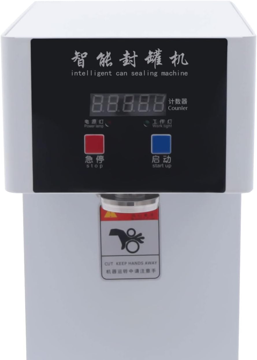 Máquina selladora de latas comercial de 110 V Máquina selladora automática de latas para el hogar Máquina selladora de latas para boca de botella de