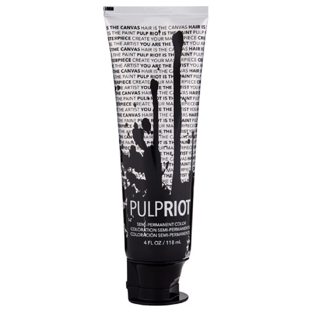 Pulp Riot – Tinte eléctrico semipermanente para el cabello, 4 onzas, BLUE MUSE