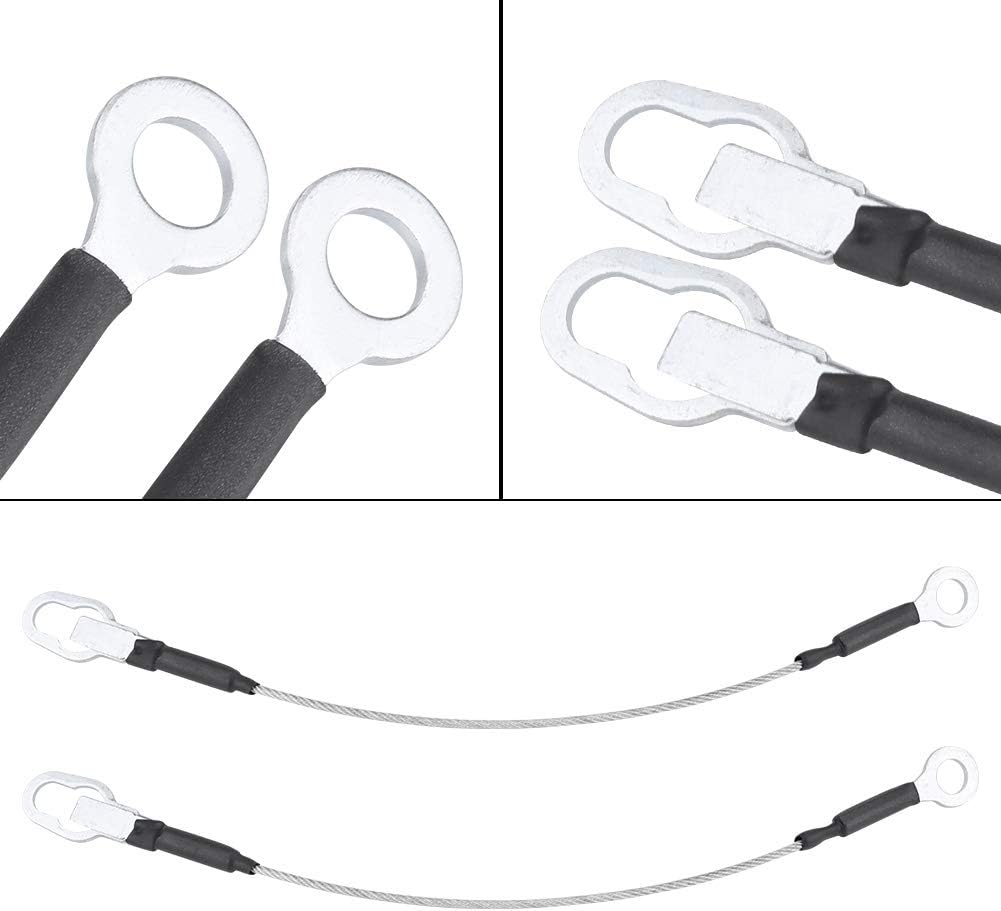 Cable para portón trasero  1 par de cables de puerta trasera de camión de 17.3 in de longitud para Ranger 1993 1994 1995 1996 1997 1998 1999 2000