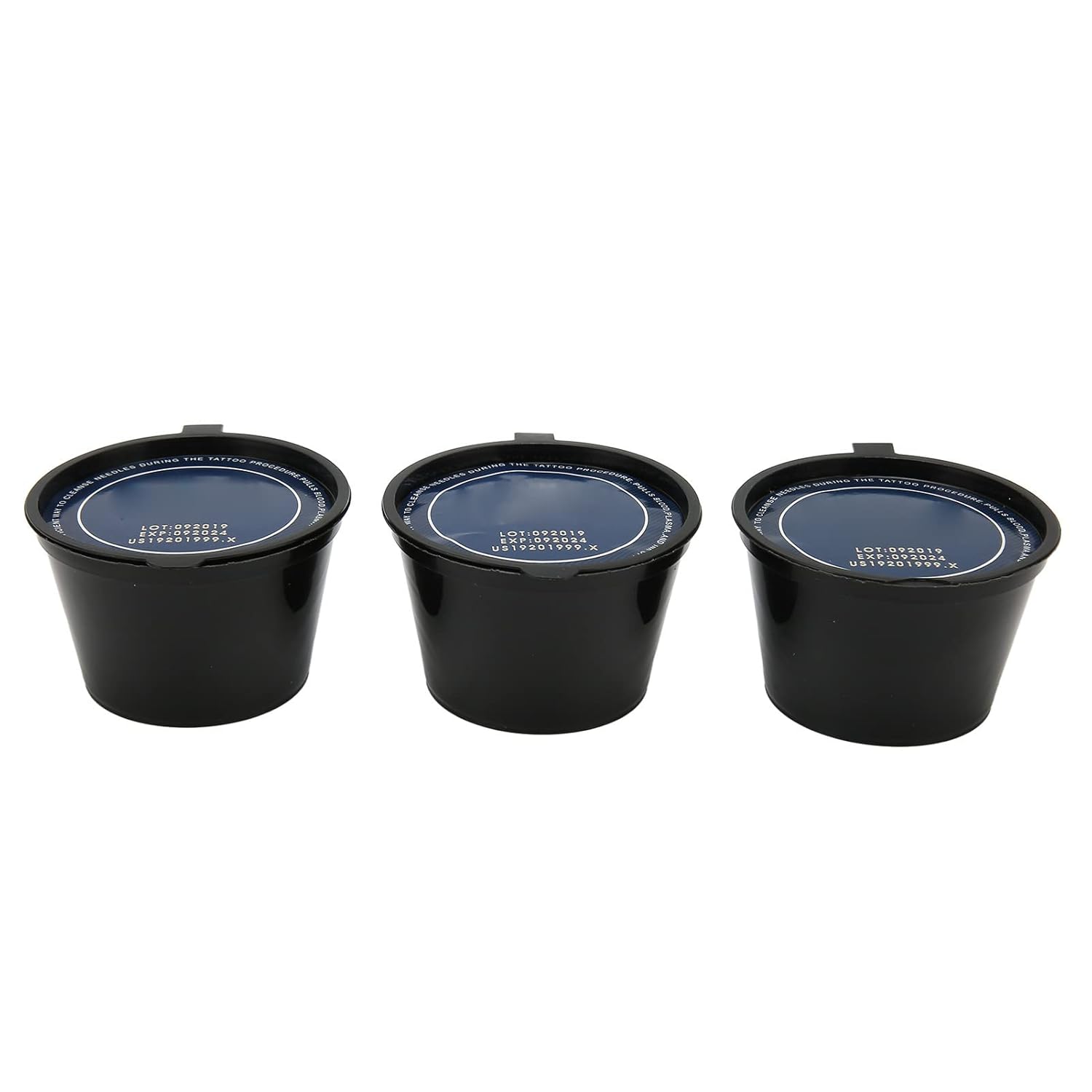 Sonew 18PCS desechables tatuaje aguja inmersión limpieza tazas, cartucho profesional de espuma de inmersión taza de limpieza tatuaje suministros