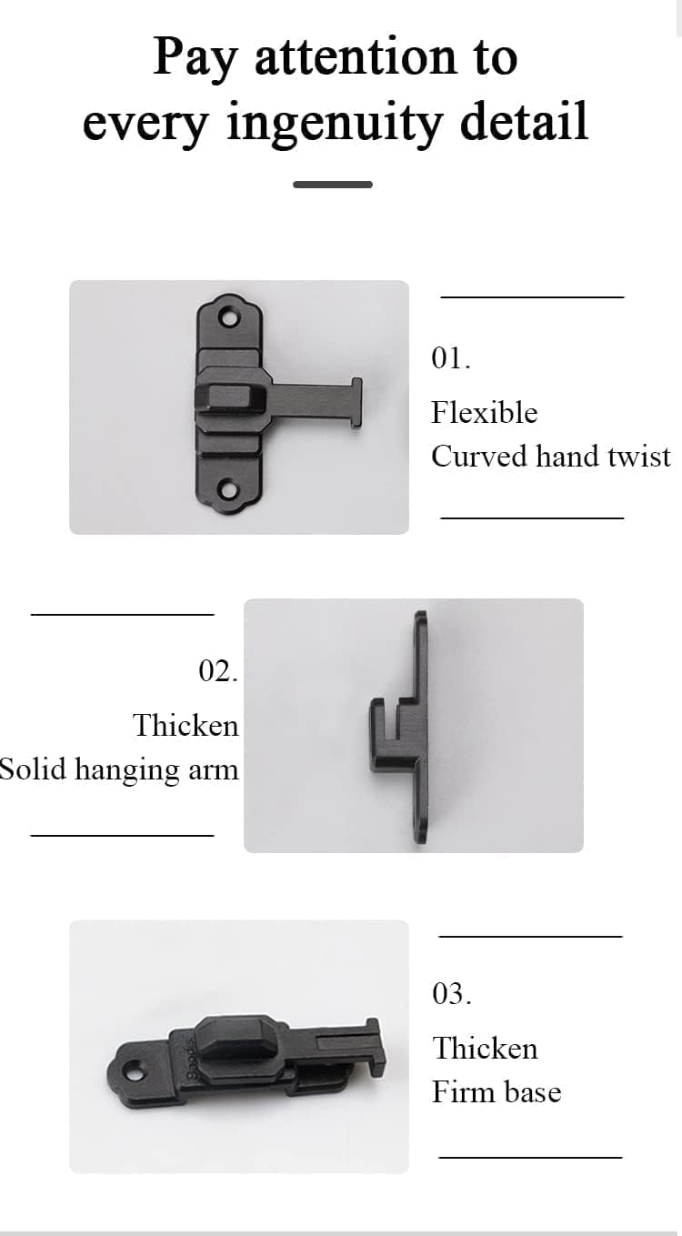 Cerradura de puerta, pestillo de puerta, cerradura de pestillo deslizante, pestillo de acero inoxidable de 90 grados, puerta curva en ángulo recto,