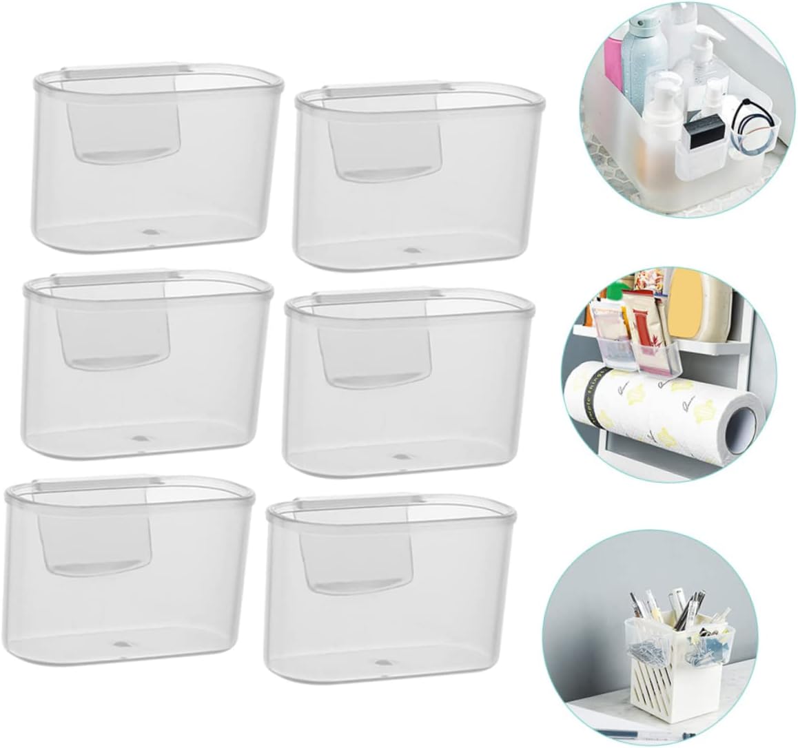 Hemoton Caja de almacenamiento para puerta lateral de refrigerador, 24 unidades, mini refrigerador, mini refrigerador, estante de repuesto para