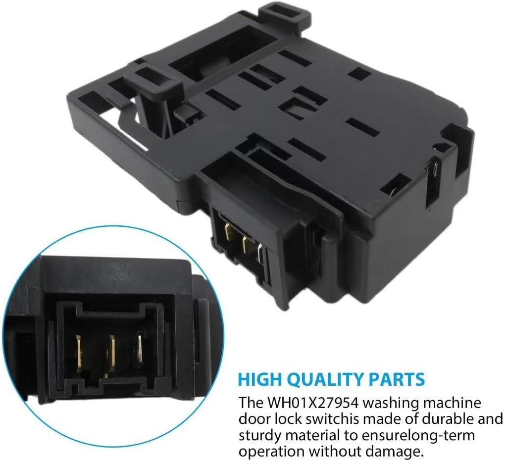 WH01X26114 WH01X24114 WH01X27954 AP6331854, Interruptor de bloqueo de la tapa de la lavadora
