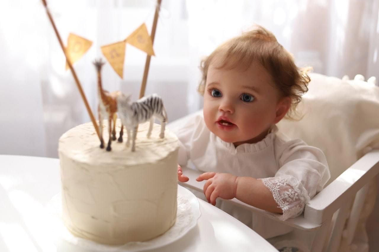cosheng Muñeca de bebé Reborn para niñas de 24 pulgadas, muñeca de bebé realista de silicona suave con venas realistas para niños a partir de 3 años