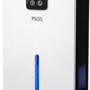 PSOS Deshumidificadores, deshumidificadores de 98 onzas para sótano, deshumidificador silencioso para el hogar con 2 modos de funcionamiento, PSOS Deshumidificadores, deshumidificadores de 98 onzas para sótano, deshumidificador silencioso para el hogar con 2 modos de funcionamiento,