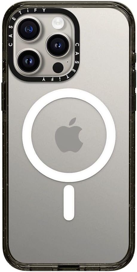 CASETiFY Impact – Funda para iPhone 15 Pro Max 4 veces probada contra caídas de grado militar, protección contra caídas de 8.2 pies, compatible con