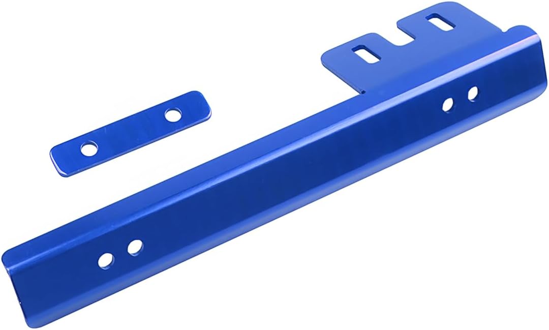 BELOMI Soporte para placa de matrícula, soporte de matrícula de aleación de aluminio, marco universal para parachoques delantero y trasero con