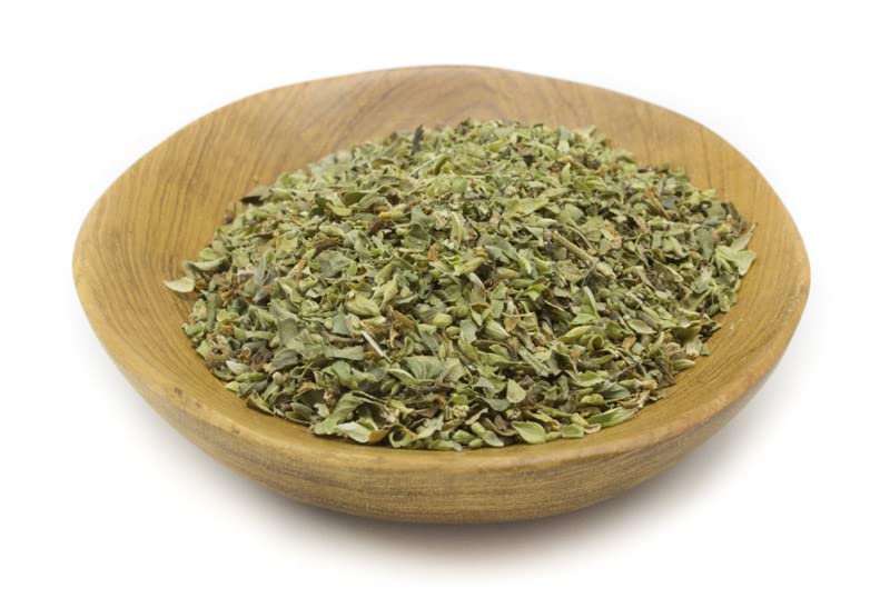 OREGANO Hojas de té de hierbas orgánicas, bolsa de 8 onzas, cortada y tamizada, té de hierbas de hojas sueltas, especias culinarias (Oregano)