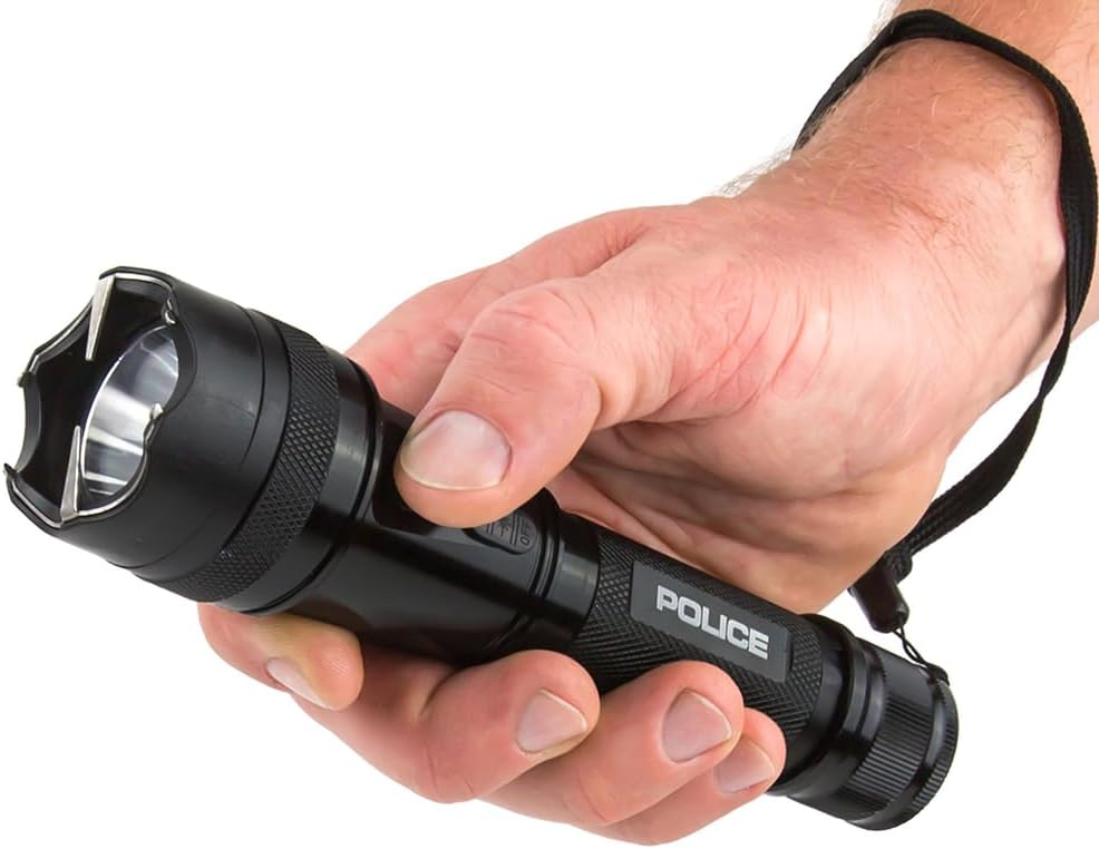 Police Stun Gun Burn Pepper Spray Combo – 1109