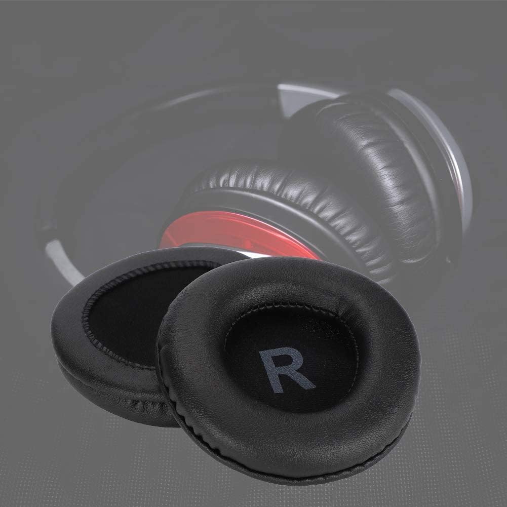 Demeras Almohadillas para los oídos, almohadillas de 3.346 in universales para colocar sobre la oreja de esponja para auriculares de repuesto