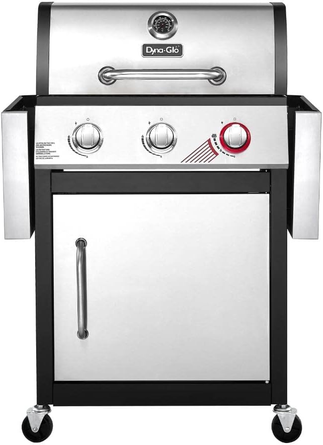 Barbacoa de propano negro – 3 quemadores