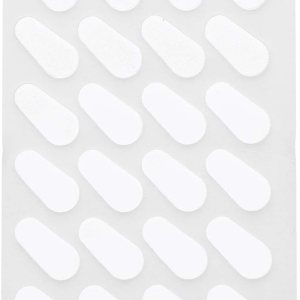 Freebily 12 pares de almohadillas de espuma EVA suave, autoadhesivas, antideslizantes, para lentes, lentes de sol, tipo D, blanco, talla única Freebily 12 pares de almohadillas de espuma EVA suave, autoadhesivas, antideslizantes, para lentes, lentes de sol, tipo D, blanco, talla única