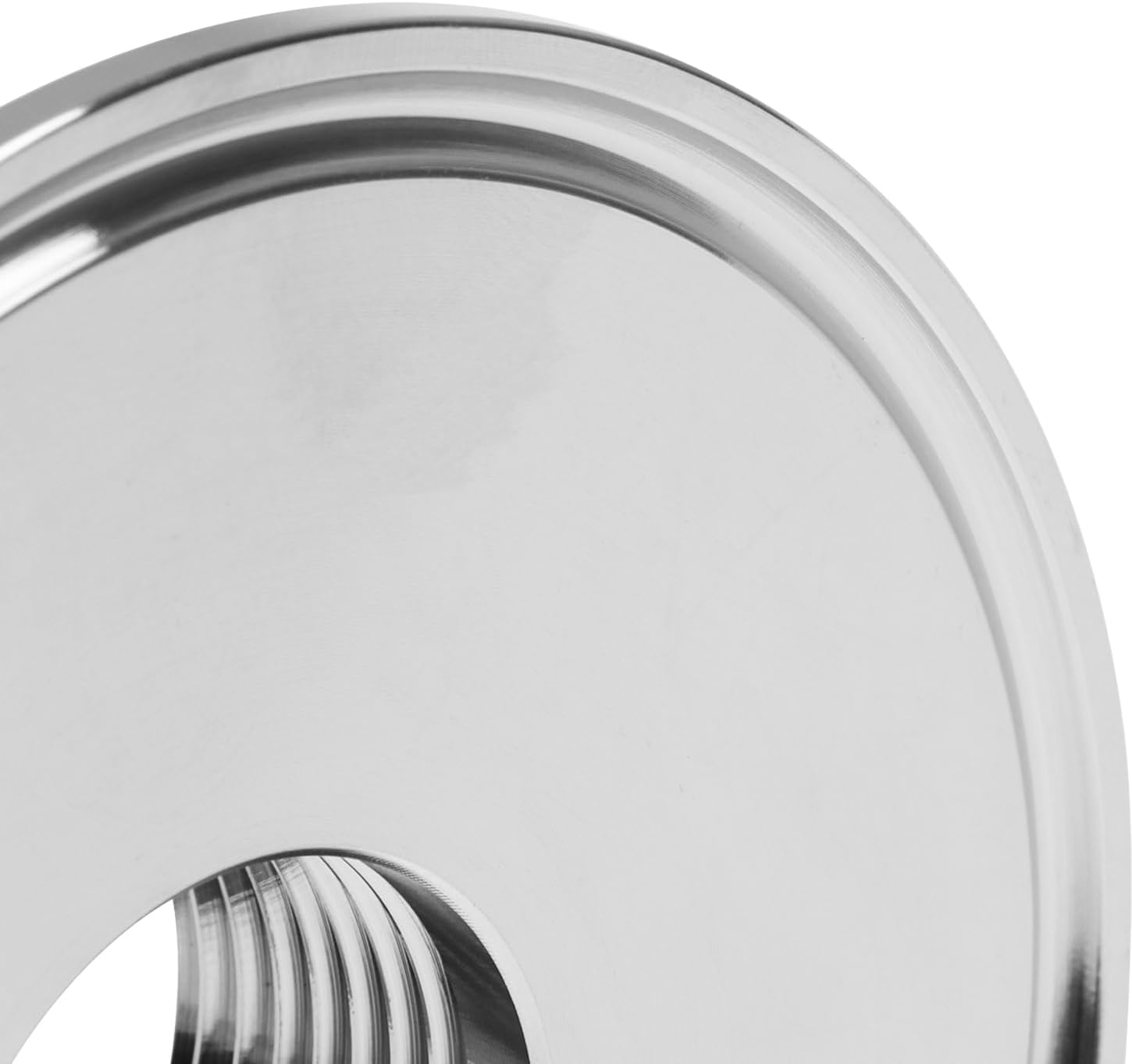 DERNORD Tri abrazadera sanitaria de 3 pulgadas a trío hembra NPT de 1 pulgada (1 pulgada NPT hembra (3 pulgadas Tri-abrazadera))