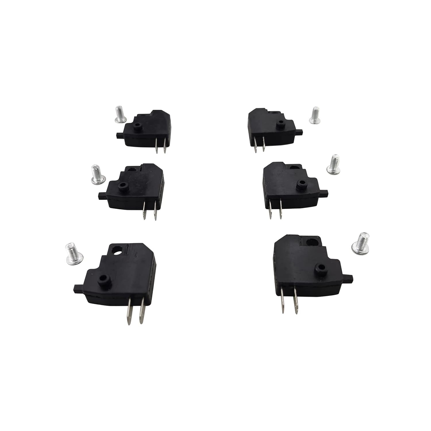 Aplicable a GY6 ATV 50cc-250cc motocicleta (izquierda y derecha) interruptor de parada de luz de freno delantero y trasero de cuatro ruedas camión
