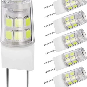 Bombilla G8, G8 GY8.6 con base de dos pines, no regulable, base T4 G8, bi-pin xenón tipo JCD, LED de 120 V, 50 W, bombilla halógena de repuesto para Bombilla G8, G8 GY8.6 con base de dos pines, no regulable, base T4 G8, bi-pin xenón tipo JCD, LED de 120 V, 50 W, bombilla halógena de repuesto para