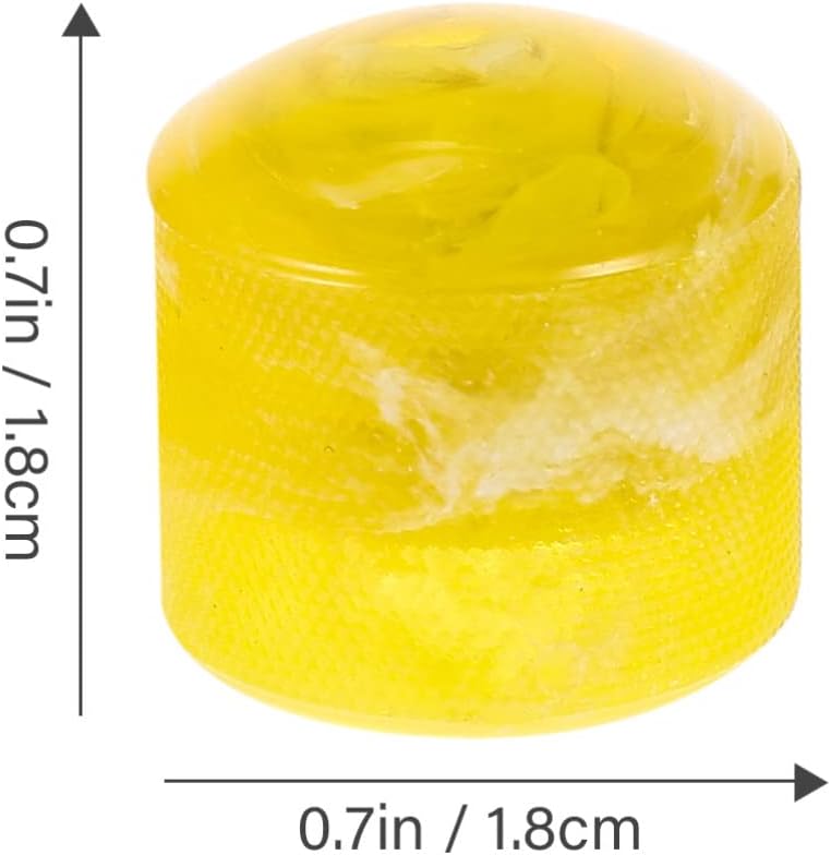 FOMIYES Perillas negras musicales, 3 pomos giratorios para guitarra, perillas de control de potenciómetro de guitarra eléctrica, 1 juego de pomos de