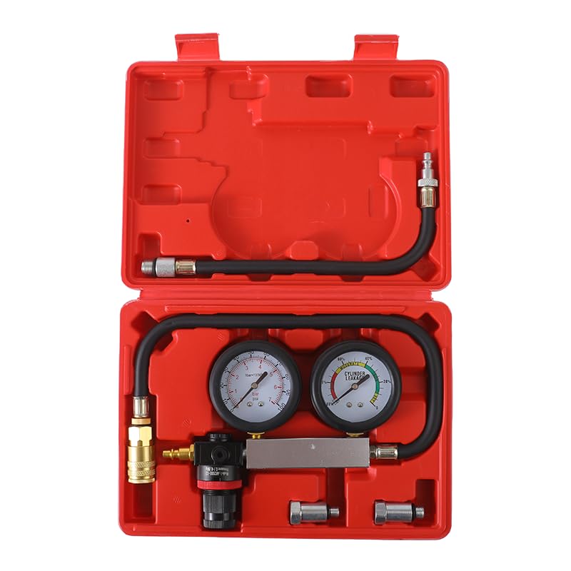 TU-21Cylinder – Kit de prueba de fugas de cilindro, kit de prueba de fugas de compresión de motor automotriz para automóviles, camiones y