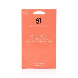 Cinta de extensión de sujeción natural de una sola cara  Cinta adhesiva para una fácil instalación y extracción  120 piezas por paquete Cinta de extensión de sujeción natural de una sola cara  Cinta adhesiva para una fácil instalación y extracción  120 piezas por paquete