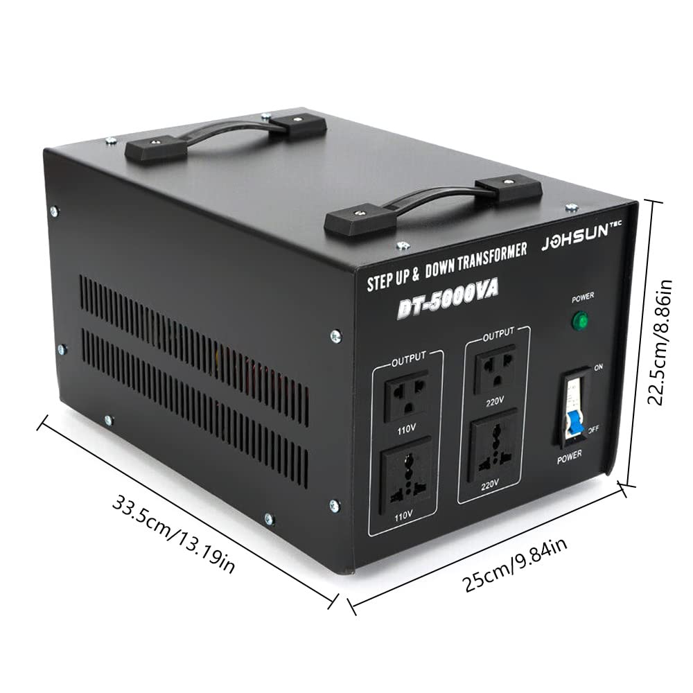 ST-10000 110V a 220V Step UpDown Transformador Voltaje Convertidor 8000W (5000VA)