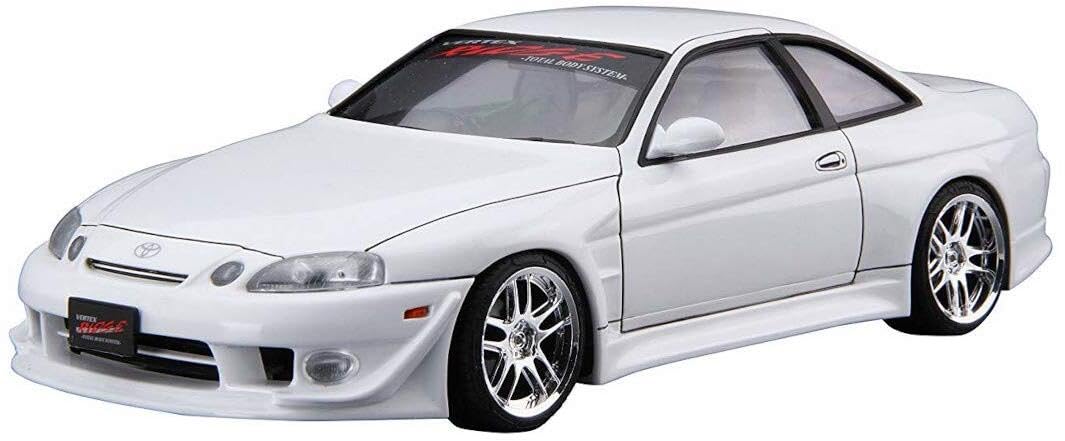 Aoshima Toyota Vertex JZZ30 Soarer ’96 Kit de modelo a escala 124