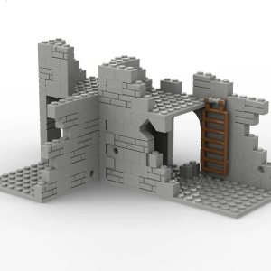 SAYN – Edificios militares de escena militar de la Segunda Guerra Mundial, 171 piezas de la Segunda Guerra Mundial Ruinas de Fortaleza Militar SAYN – Edificios militares de escena militar de la Segunda Guerra Mundial, 171 piezas de la Segunda Guerra Mundial Ruinas de Fortaleza Militar