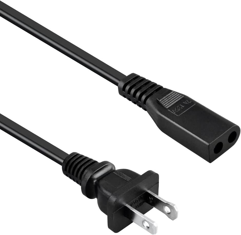 PwrON Cable de alimentación de CA de 6 pies compatible con Insignia NS-B4111 NSB4111 NS-84111 Radio Boombox
