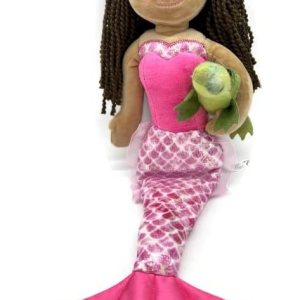 The Petting Zoo, Muñeca de sirena con amigo de peluche de cocodrilo, gran regalo para niñas, muñeca de peluche con juguete de peluche de cocodrilo, The Petting Zoo, Muñeca de sirena con amigo de peluche de cocodrilo, gran regalo para niñas, muñeca de peluche con juguete de peluche de cocodrilo,